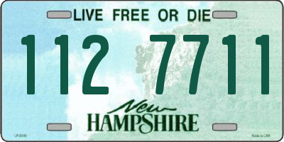 NH license plate 1127711