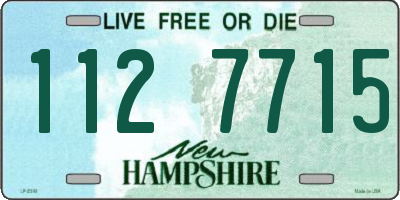 NH license plate 1127715