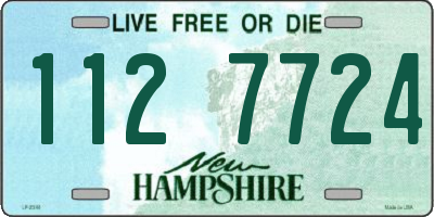 NH license plate 1127724