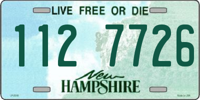 NH license plate 1127726