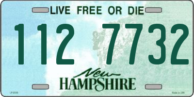 NH license plate 1127732