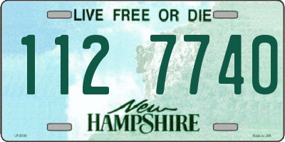 NH license plate 1127740