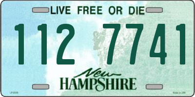 NH license plate 1127741