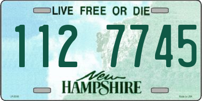 NH license plate 1127745