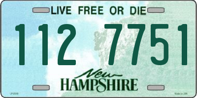 NH license plate 1127751