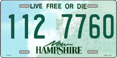 NH license plate 1127760