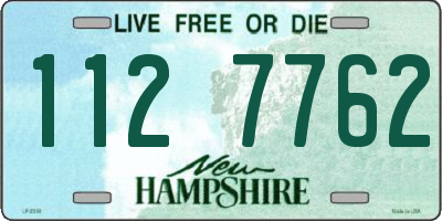 NH license plate 1127762