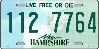 NH license plate 1127764