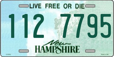 NH license plate 1127795