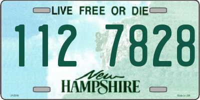 NH license plate 1127828