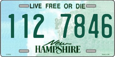 NH license plate 1127846