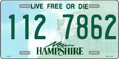 NH license plate 1127862