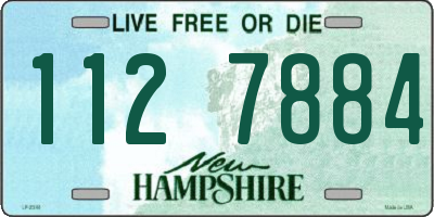 NH license plate 1127884