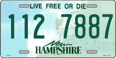NH license plate 1127887