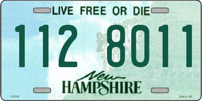 NH license plate 1128011