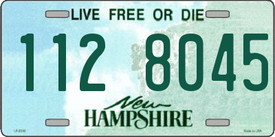 NH license plate 1128045