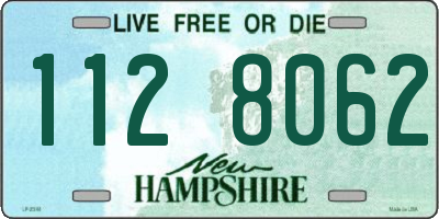 NH license plate 1128062