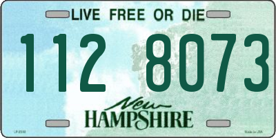 NH license plate 1128073