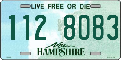 NH license plate 1128083