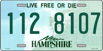 NH license plate 1128107