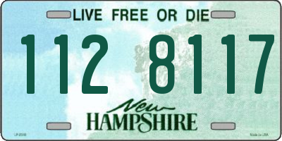 NH license plate 1128117