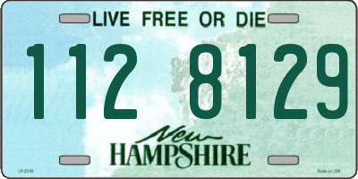 NH license plate 1128129