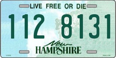 NH license plate 1128131