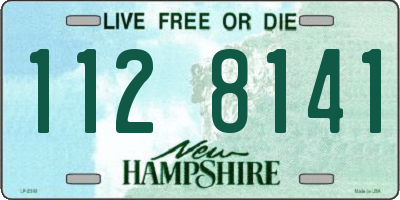 NH license plate 1128141