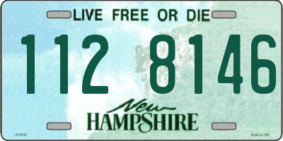 NH license plate 1128146