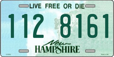 NH license plate 1128161