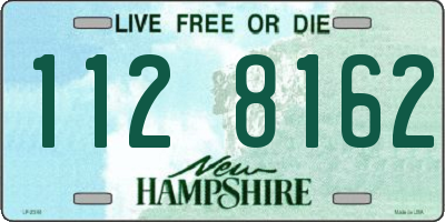 NH license plate 1128162