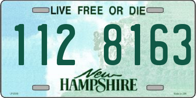 NH license plate 1128163