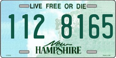 NH license plate 1128165