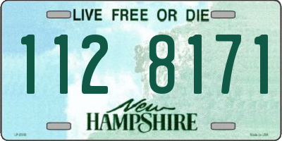 NH license plate 1128171