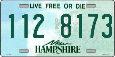 NH license plate 1128173