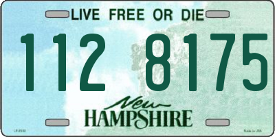 NH license plate 1128175