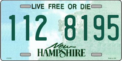 NH license plate 1128195