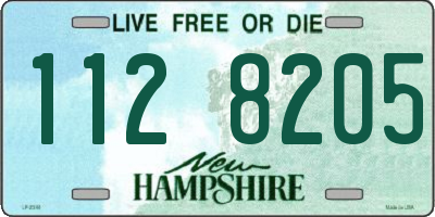 NH license plate 1128205