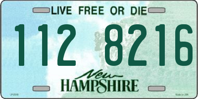 NH license plate 1128216