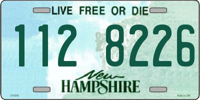 NH license plate 1128226