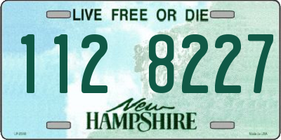 NH license plate 1128227