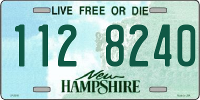 NH license plate 1128240