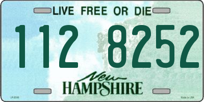 NH license plate 1128252