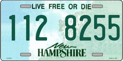 NH license plate 1128255