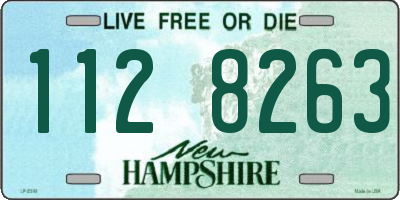 NH license plate 1128263