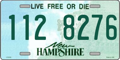 NH license plate 1128276