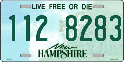 NH license plate 1128283