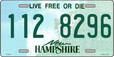 NH license plate 1128296