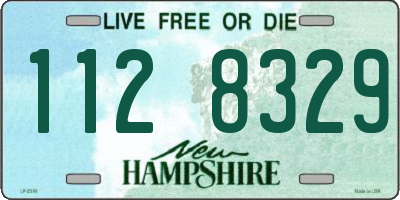 NH license plate 1128329