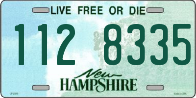 NH license plate 1128335